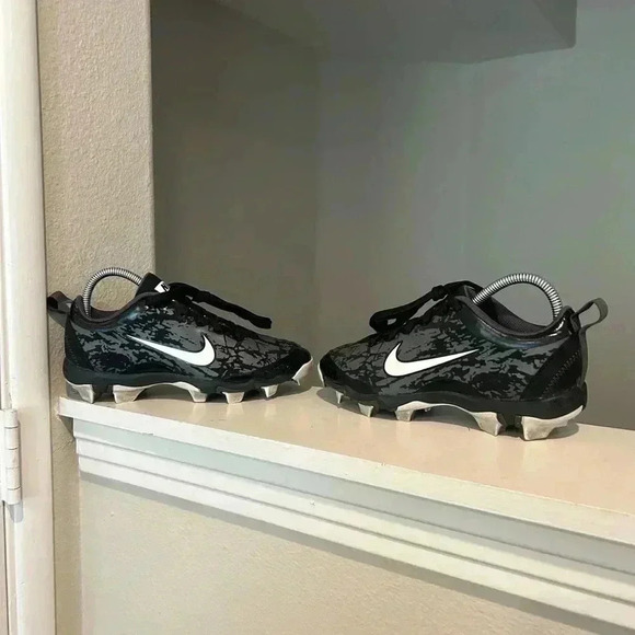 Nike Shoes - Nike Womens Size 6.5 Hyper Diamond 2.5 Keystone AR0996-001 Black Softball Cleats